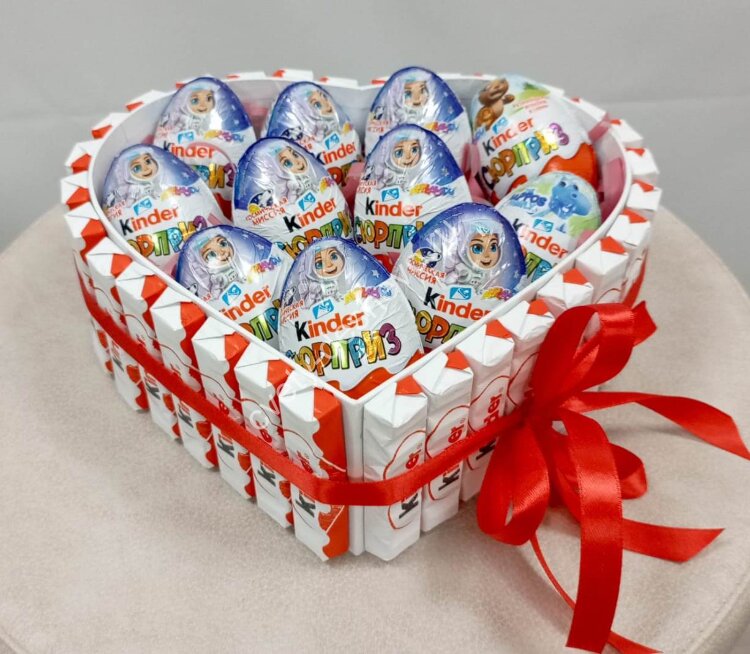 Сердце c шоколадом Kinder - 4 940 руб.